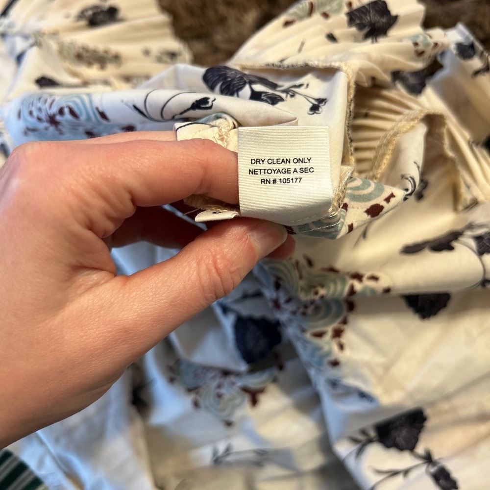 Ulla Johnson Cream Floral Midi Dress - Picture 11 of 11